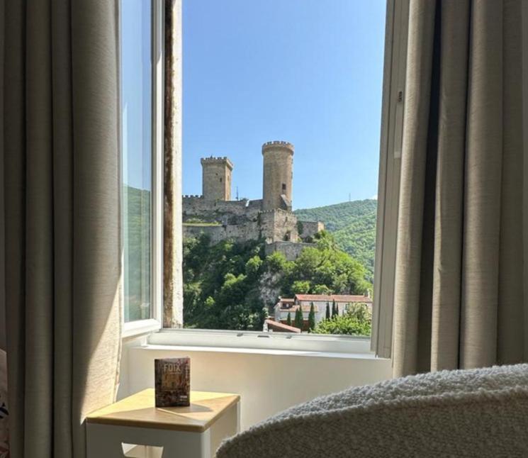 Cocoon 52 M2 New, Beautiful View Castle And Mountain Apartment Foix Ngoại thất bức ảnh